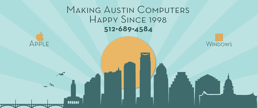 Austin's Best Apple Macintosh and Windows PC Repair, Networking and Traing